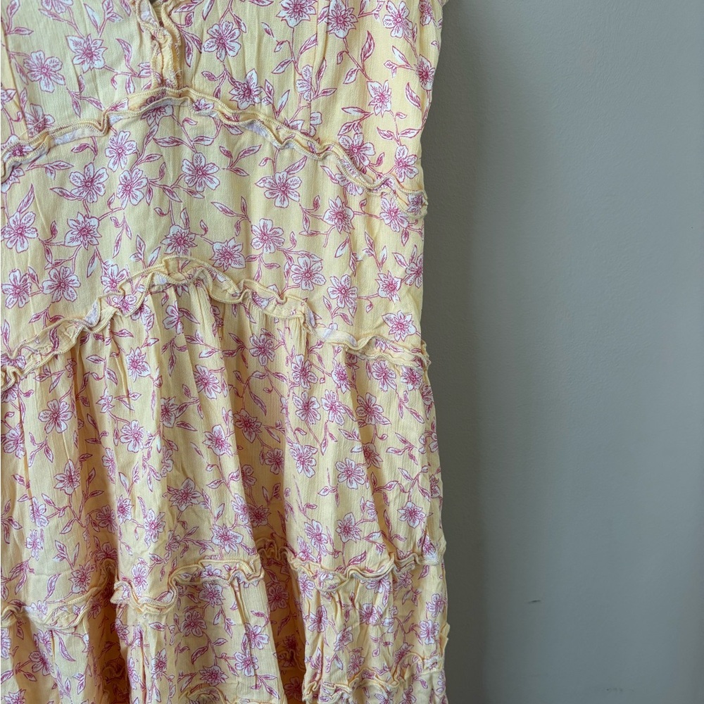NWOT Floral Summer Dress Size L - Picture 2 of 10